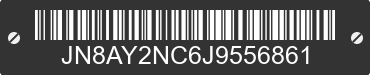2018 NISSAN Armada JN8AY2NC6J9556861 VIN decoded