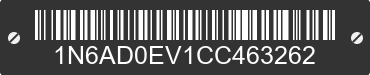 2012 NISSAN Frontier 1N6AD0EV1CC463262 VIN decoded