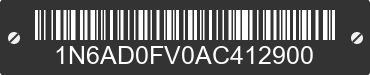 2010 NISSAN Frontier 1N6AD0FV0AC412900 VIN decoded