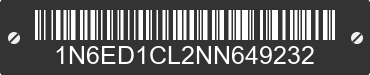 2022 NISSAN Frontier 1N6ED1CL2NN649232 VIN decoded