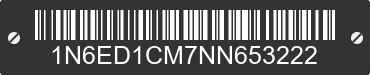 2022 NISSAN Frontier 1N6ED1CM7NN653222 VIN decoded