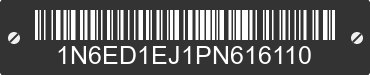 2023 NISSAN Frontier 1N6ED1EJ1PN616110 VIN decoded