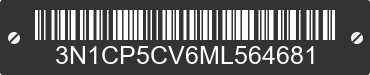 2021 NISSAN Kicks 3N1CP5CV6ML564681 VIN decoded