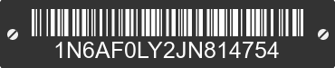 2018 NISSAN NV 1N6AF0LY2JN814754 VIN decoded