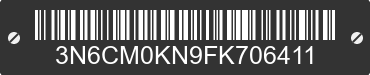 2015 NISSAN NV200 3N6CM0KN9FK706411 VIN decoded