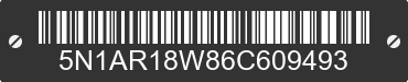 2006 NISSAN Pathfinder 5N1AR18W86C609493 VIN decoded