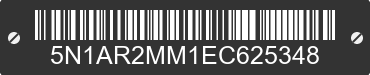 2014 NISSAN Pathfinder 5N1AR2MM1EC625348 VIN decoded