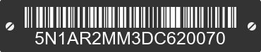 2013 NISSAN Pathfinder 5N1AR2MM3DC620070 VIN decoded