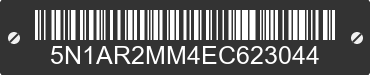 2014 NISSAN Pathfinder 5N1AR2MM4EC623044 VIN decoded
