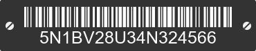 2004 NISSAN Quest 5N1BV28U34N324566 VIN decoded