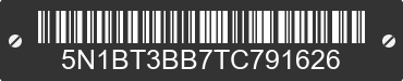 2026 NISSAN Rogue 5N1BT3BB7TC791626 VIN decoded