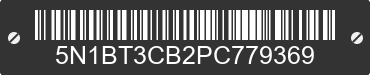 2023 NISSAN Rogue 5N1BT3CB2PC779369 VIN decoded