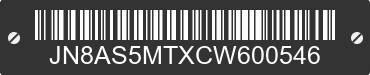 2012 NISSAN Rogue JN8AS5MTXCW600546 VIN decoded