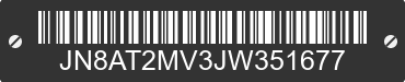 2018 NISSAN Rogue JN8AT2MV3JW351677 VIN decoded