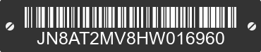 2017 NISSAN Rogue JN8AT2MV8HW016960 VIN decoded