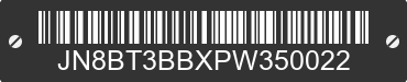 2023 NISSAN Rogue JN8BT3BBXPW350022 VIN decoded