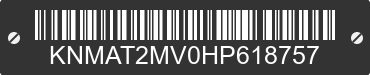 2017 NISSAN Rogue KNMAT2MV0HP618757 VIN decoded