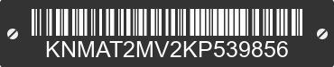 2019 NISSAN Rogue KNMAT2MV2KP539856 VIN decoded