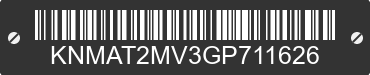 2016 NISSAN Rogue KNMAT2MV3GP711626 VIN decoded