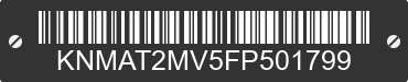 2015 NISSAN Rogue KNMAT2MV5FP501799 VIN decoded