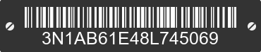 2008 NISSAN Sentra 3N1AB61E48L745069 VIN decoded
