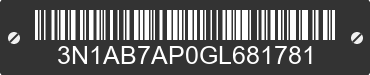 2016 NISSAN Sentra 3N1AB7AP0GL681781 VIN decoded