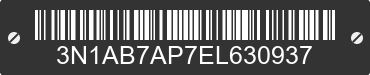 2014 NISSAN Sentra 3N1AB7AP7EL630937 VIN decoded