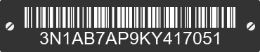 2019 NISSAN Sentra 3N1AB7AP9KY417051 VIN decoded