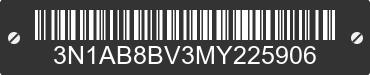 2021 NISSAN Sentra 3N1AB8BV3MY225906 VIN decoded
