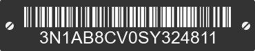 2025 NISSAN Sentra 3N1AB8CV0SY324811 VIN decoded