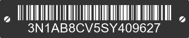 2025 NISSAN Sentra 3N1AB8CV5SY409627 VIN decoded