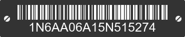 2005 NISSAN Titan 1N6AA06A15N515274 VIN decoded