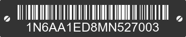 2021 NISSAN Titan 1N6AA1ED8MN527003 VIN decoded