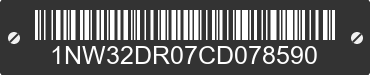 2012 NU WA INDUSTRIES, INC. Discovery 1NW32DR07CD078590 VIN decoded