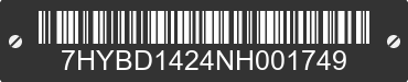 2022 NWT HOLDINGS, LLC NWT Holdings, LLC 7HYBD1424NH001749 VIN decoded