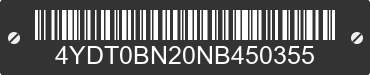 2022 OUTBACK Keystone / Outback 4YDT0BN20NB450355 VIN decoded