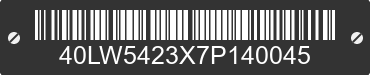 2007 PACE AMERICAN Pace American Trailer 40LW5423X7P140045 VIN decoded