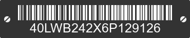 2006 PACE AMERICAN Pace American Trailer 40LWB242X6P129126 VIN decoded