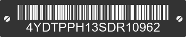 2025 PASSPORT Passport 4YDTPPH13SDR10962 VIN decoded