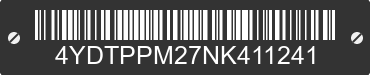 2022 PASSPORT Passport 4YDTPPM27NK411241 VIN decoded