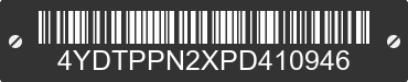2023 PASSPORT Passport 4YDTPPN2XPD410946 VIN decoded