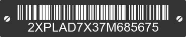 2007 PETERBILT 335 2XPLAD7X37M685675 VIN decoded
