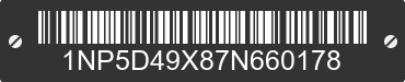 2007 PETERBILT 379 1NP5D49X87N660178 VIN decoded