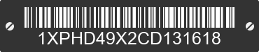 2012 PETERBILT 386 1XPHD49X2CD131618 VIN decoded