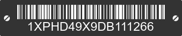 2013 PETERBILT 386 1XPHD49X9DB111266 VIN decoded