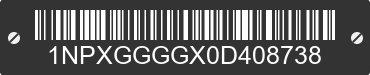 0 PETERBILT 389 1NPXGGGGX0D408738 VIN decoded