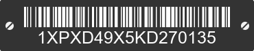 2019 PETERBILT 389 1XPXD49X5KD270135 VIN decoded