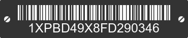 2015 PETERBILT 579 1XPBD49X8FD290346 VIN decoded