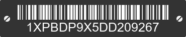 2013 PETERBILT 579 1XPBDP9X5DD209267 VIN decoded