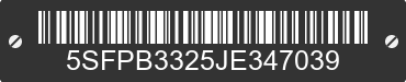 2018 PIONEER, PROWLER, & PROWLER LNYX Pioneer, Prowler, & Prowler Lnyx 5SFPB3325JE347039 VIN decoded